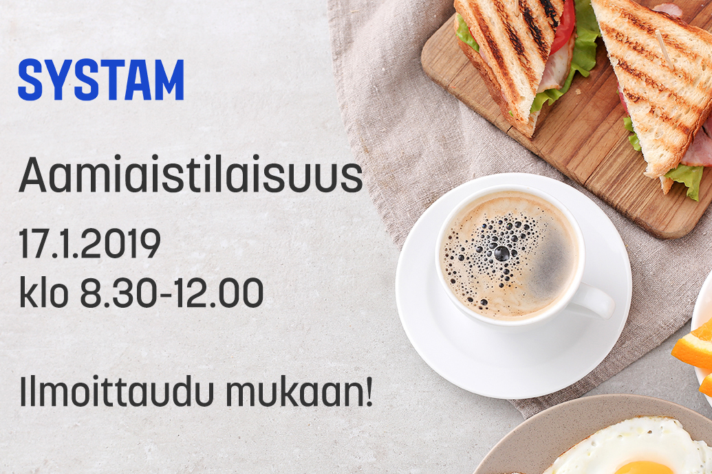 Tervetuloa aamiaiselle!